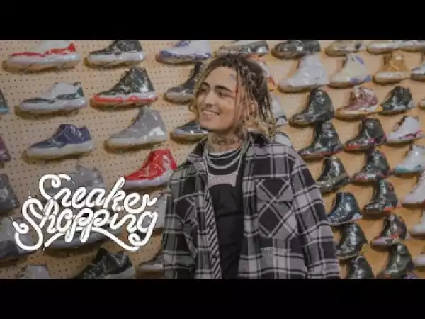 Lil Pump Goes Sneaker Shopping In Los Angeles